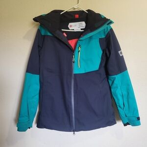 686 Teal and Navy Ski Jacket